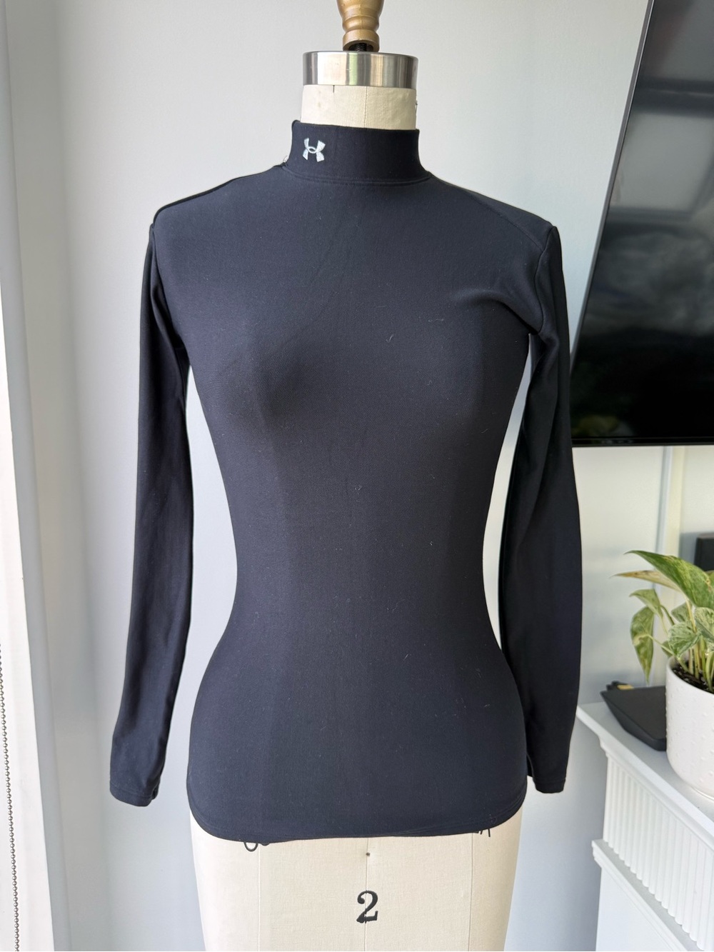 Under Armour Long-Sleeve Mock Neck Performance Top